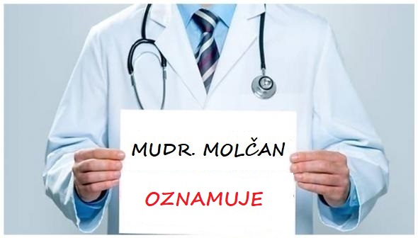 Oznam MUDr. Molčana